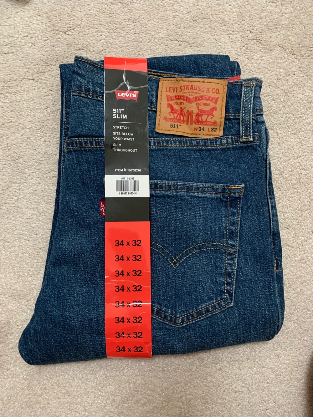 Levi’s Men’s Denim Jeans